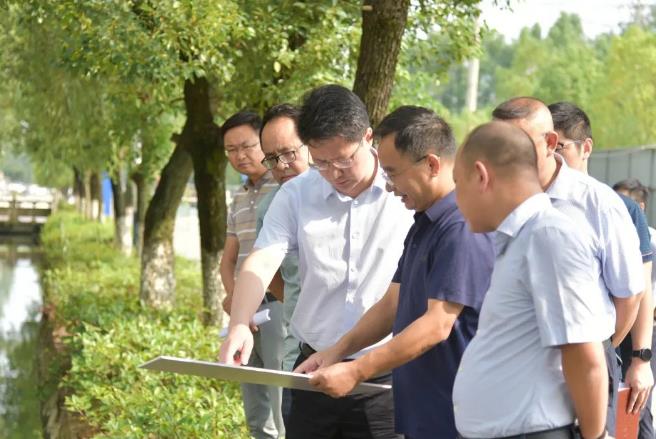瑞昌市：魏堂華調研城區水環(huán)境治理工作